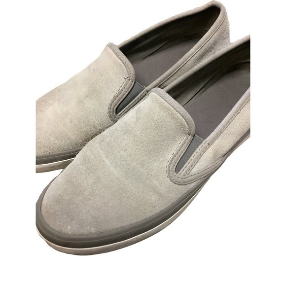 SPERRY Women's Soft Gray Suede Comfort Slip On Shoes-Size 8.5 - Picture 13 of 16